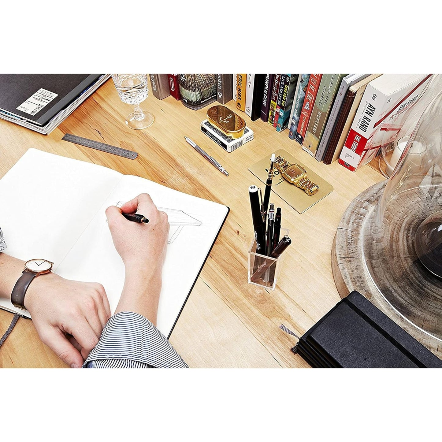Rotring 800 Black Mechanical Pencil 0.5mm GB1