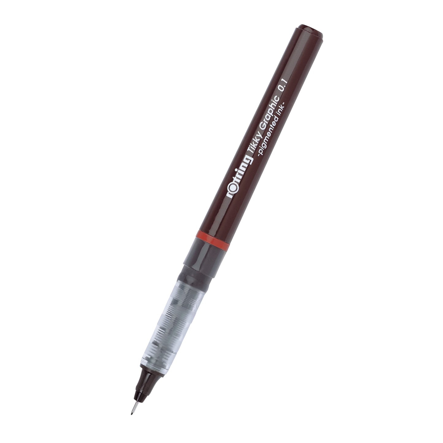 Rotring Tikky GRP Fibre Tip BRGND 0.1 Black TK12 (V14)