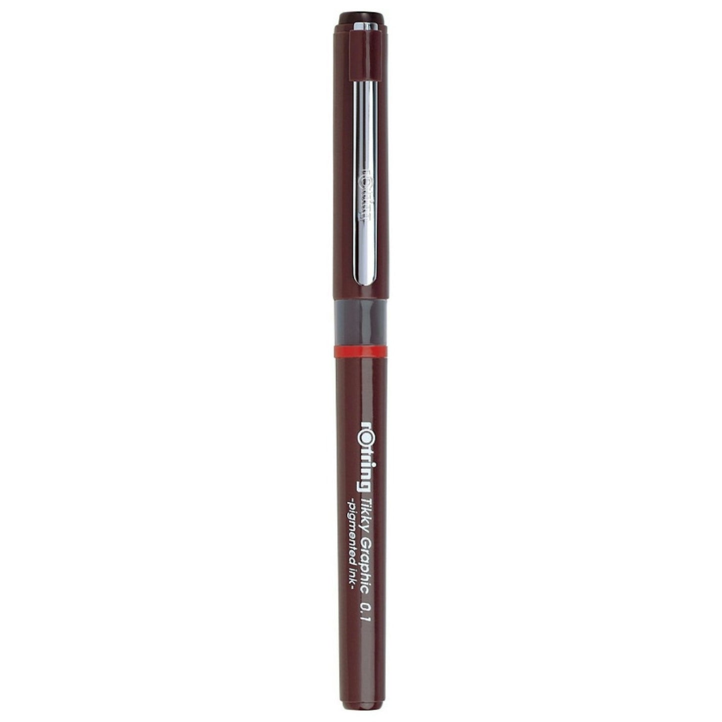 Rotring Tikky GRP Fibre Tip BRGND 0.1 Black TK12 (V14)