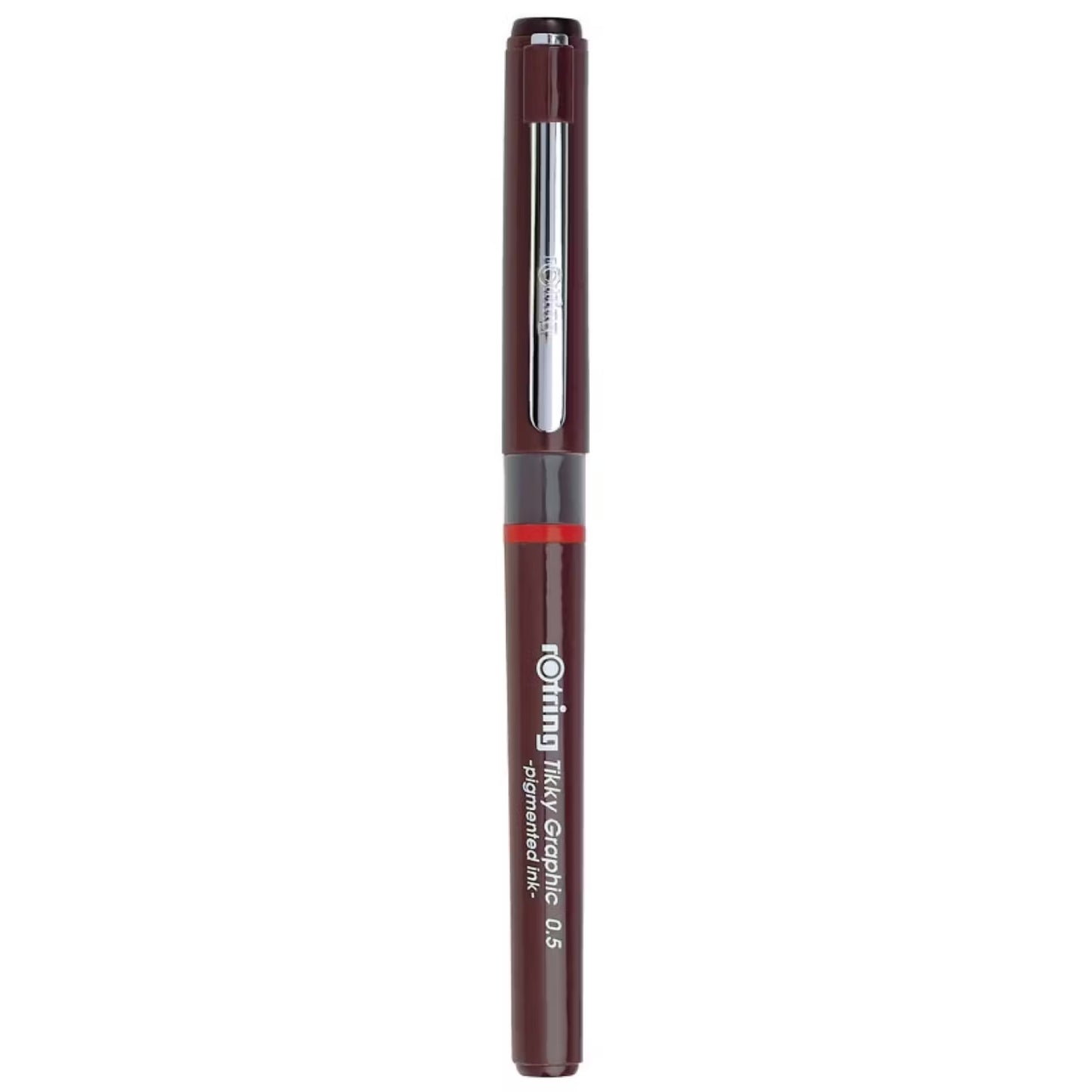 Rotring Tikky GRP Fibre Tip BRGND 0.5 Black TK12 (V14)