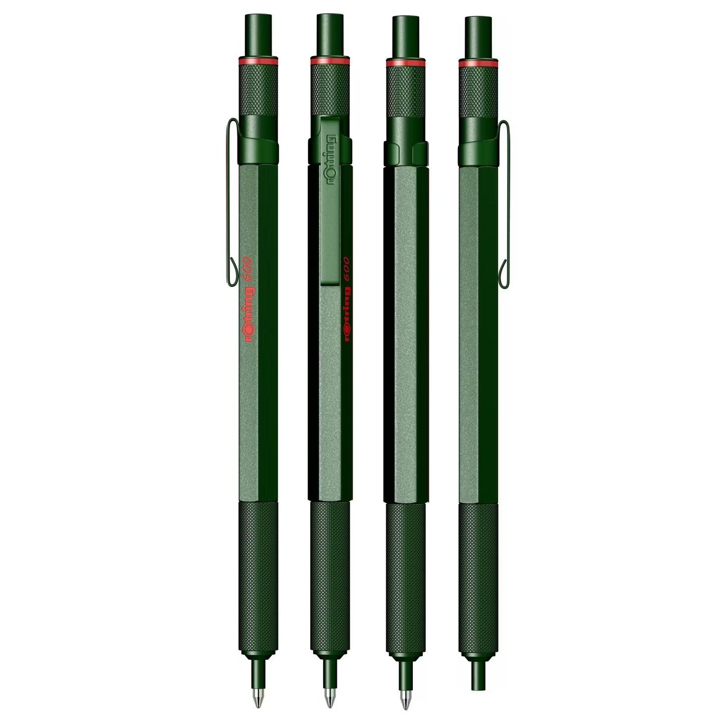 Rotring 600 Green Ball Point Pen M Black GB