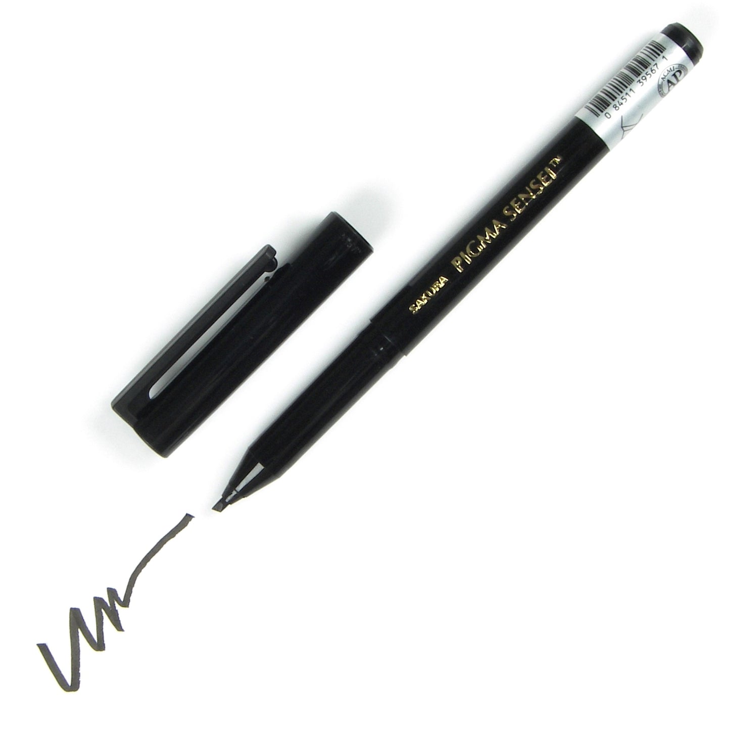 Sakura 39567 Pigma Sensei C20 Pen, 2.0 mm Chisel tip - Black