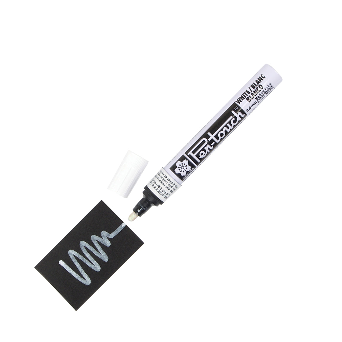 Sakura 42500 Pentouch, Med-White 2.0mm