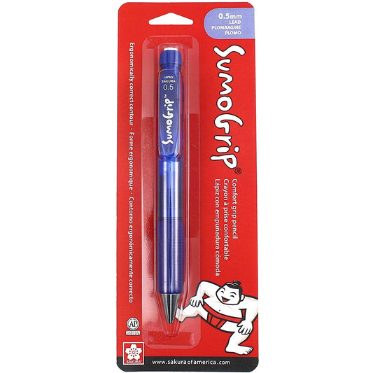 Sakura 50282 Sumo Grip Pencil 0.5mm Clear Blue