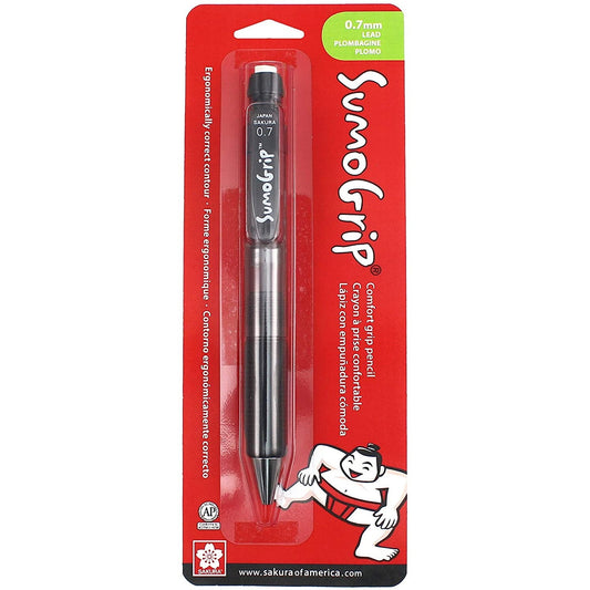 Sakura 50286 Sumo Grip Pencil 0.7mm Clear Grey