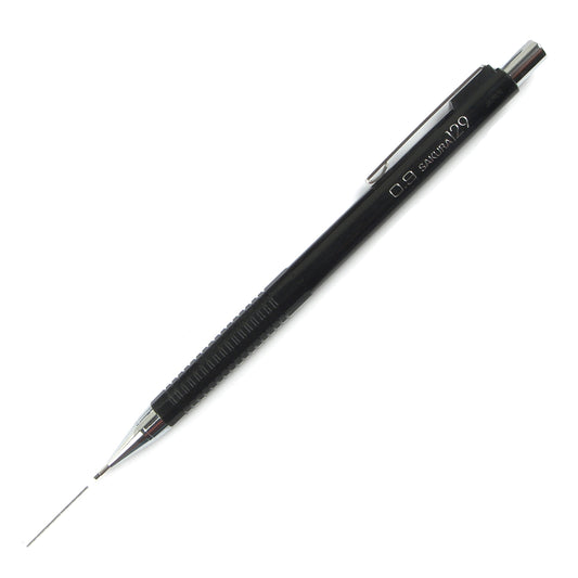 Sakura XS129-49 Mechanical Pencil, Fixed Sleeve 0.9mm, Black