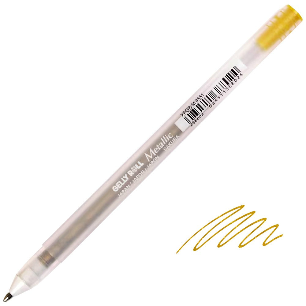 Sakura 57383 Gelly Roll Metallic-Gold, 6pk
