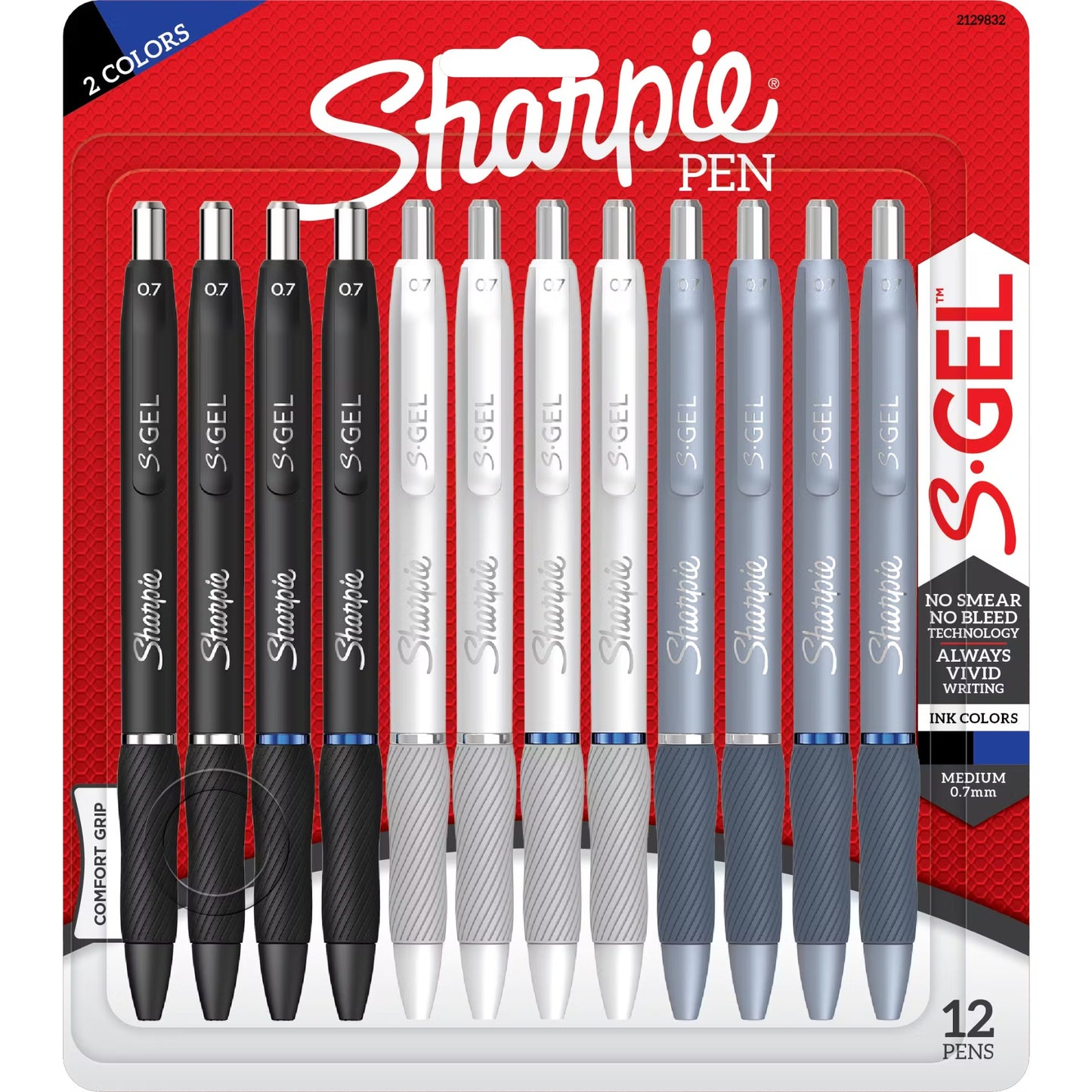 Sharpie 2129832 Gel Mix Fash 0.7mm Blk Blu