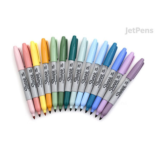 Sharpie Fn Perm Mystic Gems 14ct