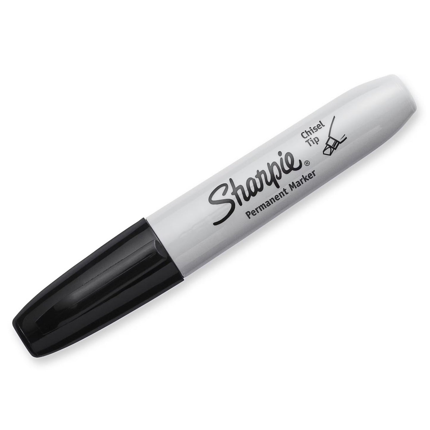 Sharpie 38262PP Chisel Tip Black, 2pk