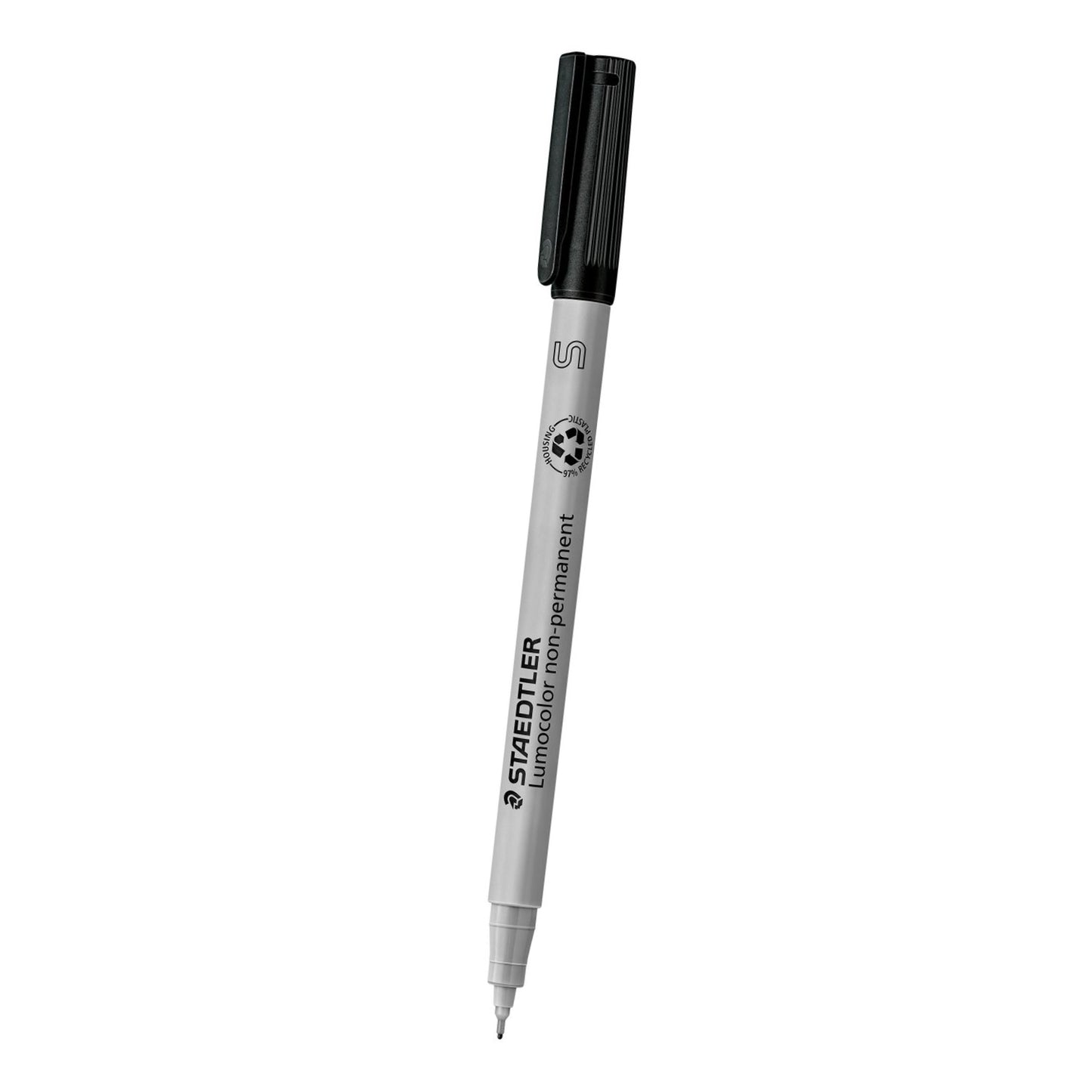 Staedtler 311-9 Staedtler Marker,Lumo,Nonprm,Xfn,Bk