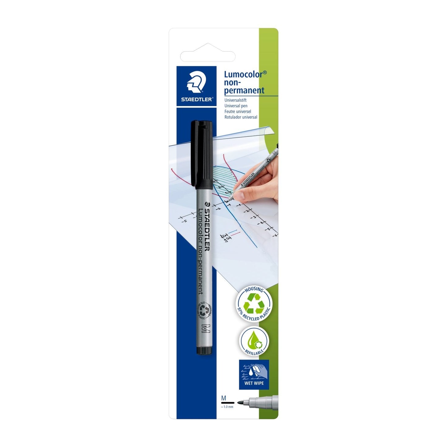 Staedtler 315-9 Staedtler Mkrlumoclr,Nonperm,Medbk
