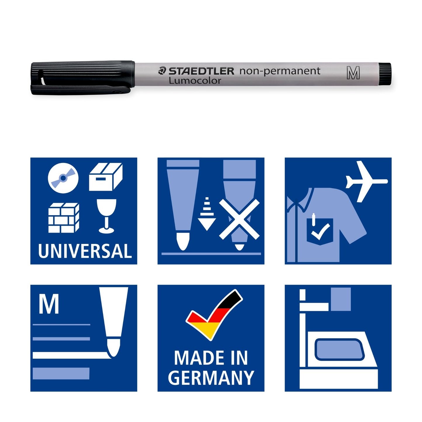 Staedtler 315-9 Staedtler Mkrlumoclr,Nonperm,Medbk