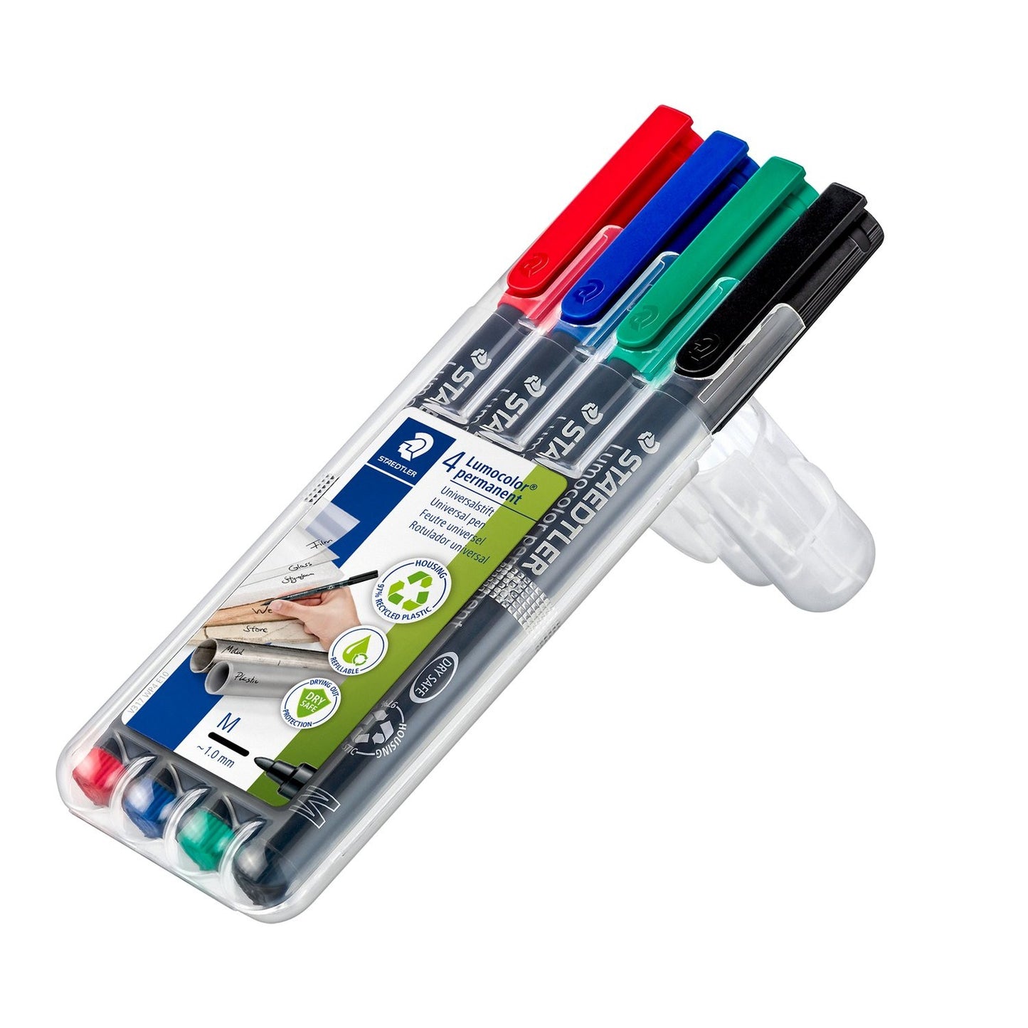 Staedtler 317 WP4 Staedtler Marker,Perm,Lumocolor,Med