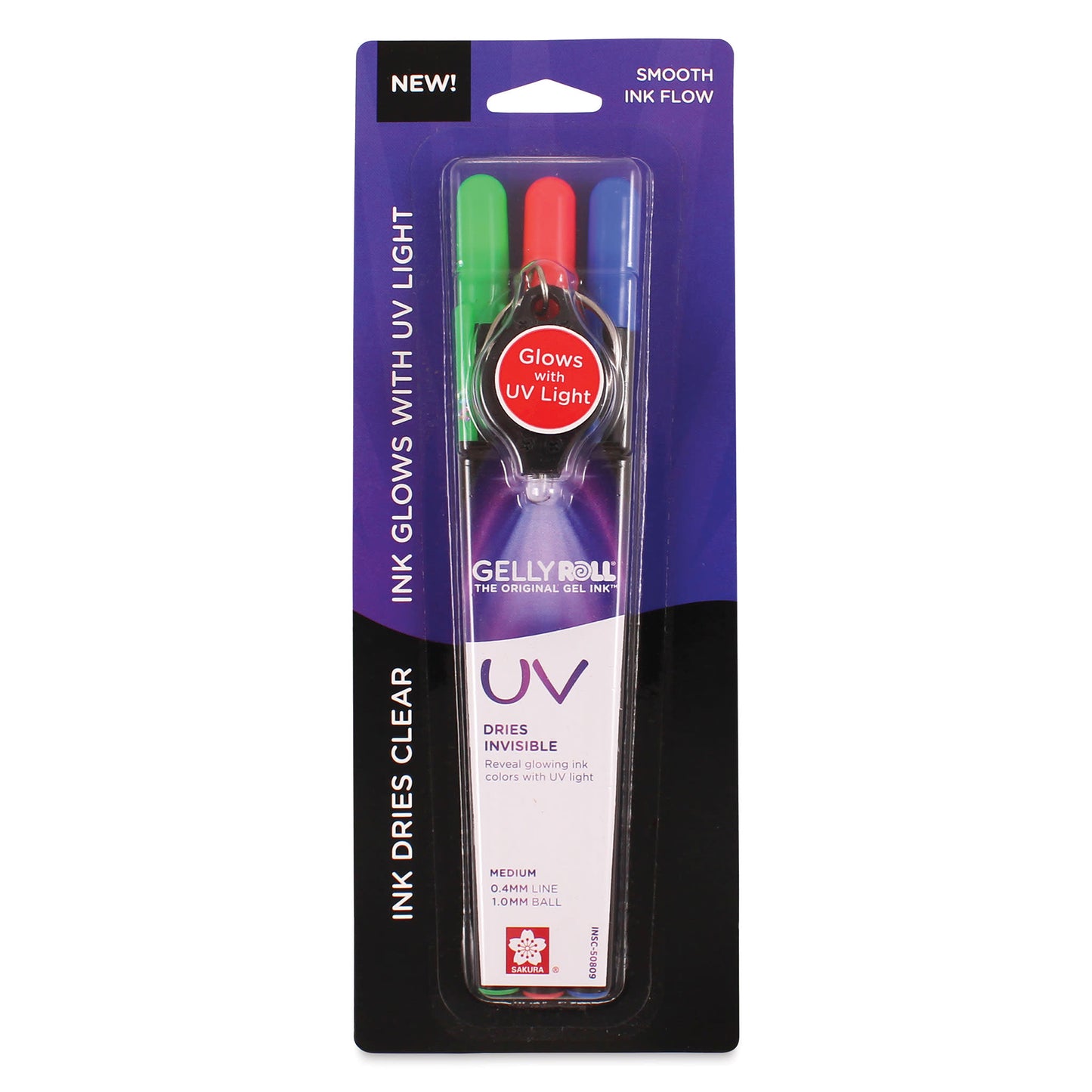 Sakura 50809 Gelly Roll UV Bold 1.0mm 3pc Set