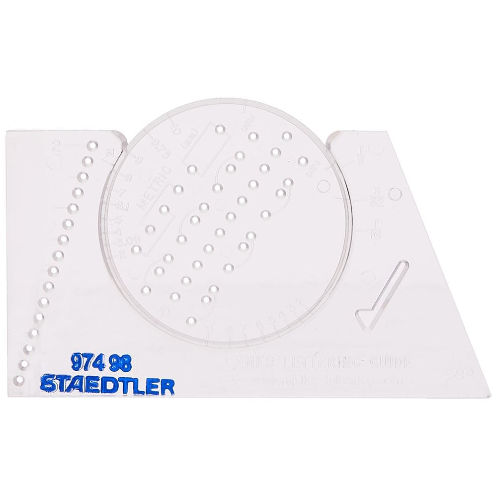 Staedtler 974 98 NA Staedtler Guide, Lettering, Ames