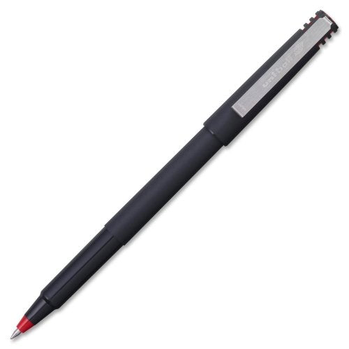 Uni-Ball Roller Rollerball Pen, Fine, Red