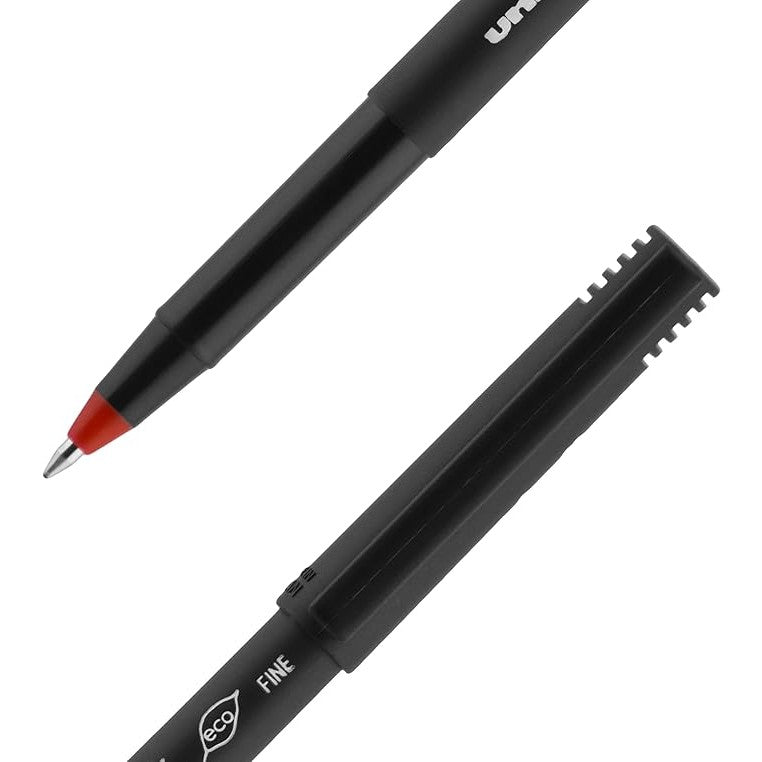 Uni Ball 60144 Onyx R/ball Pen, Fine, Red