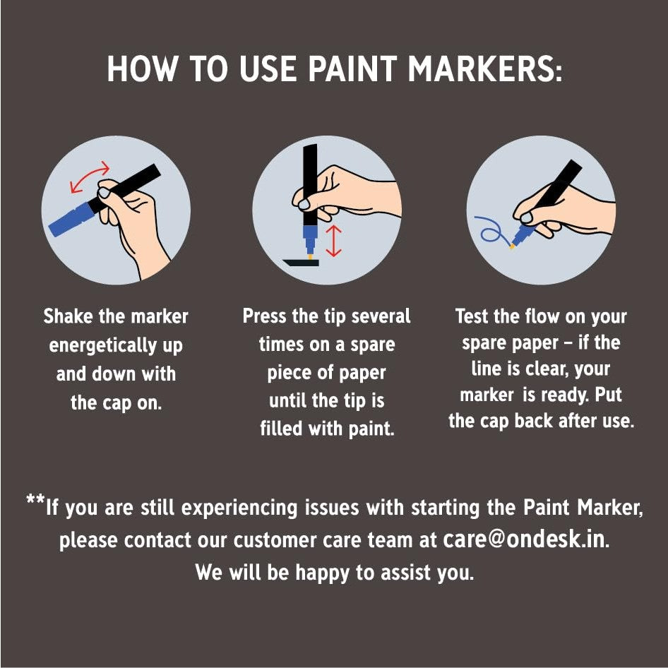 Uni-Posca 63831 Water Based Paint Marker, Broad, Fl Yellow
