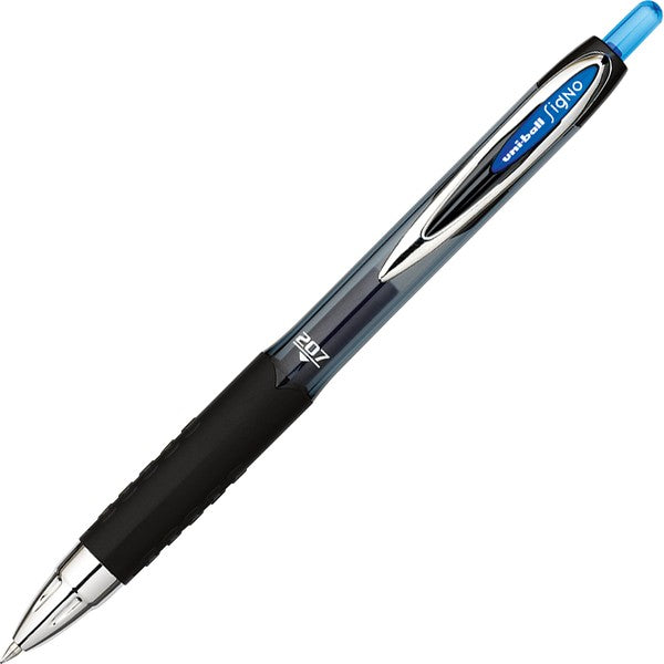 Uni-Ball 207 Gel Pen Blue 2pk
