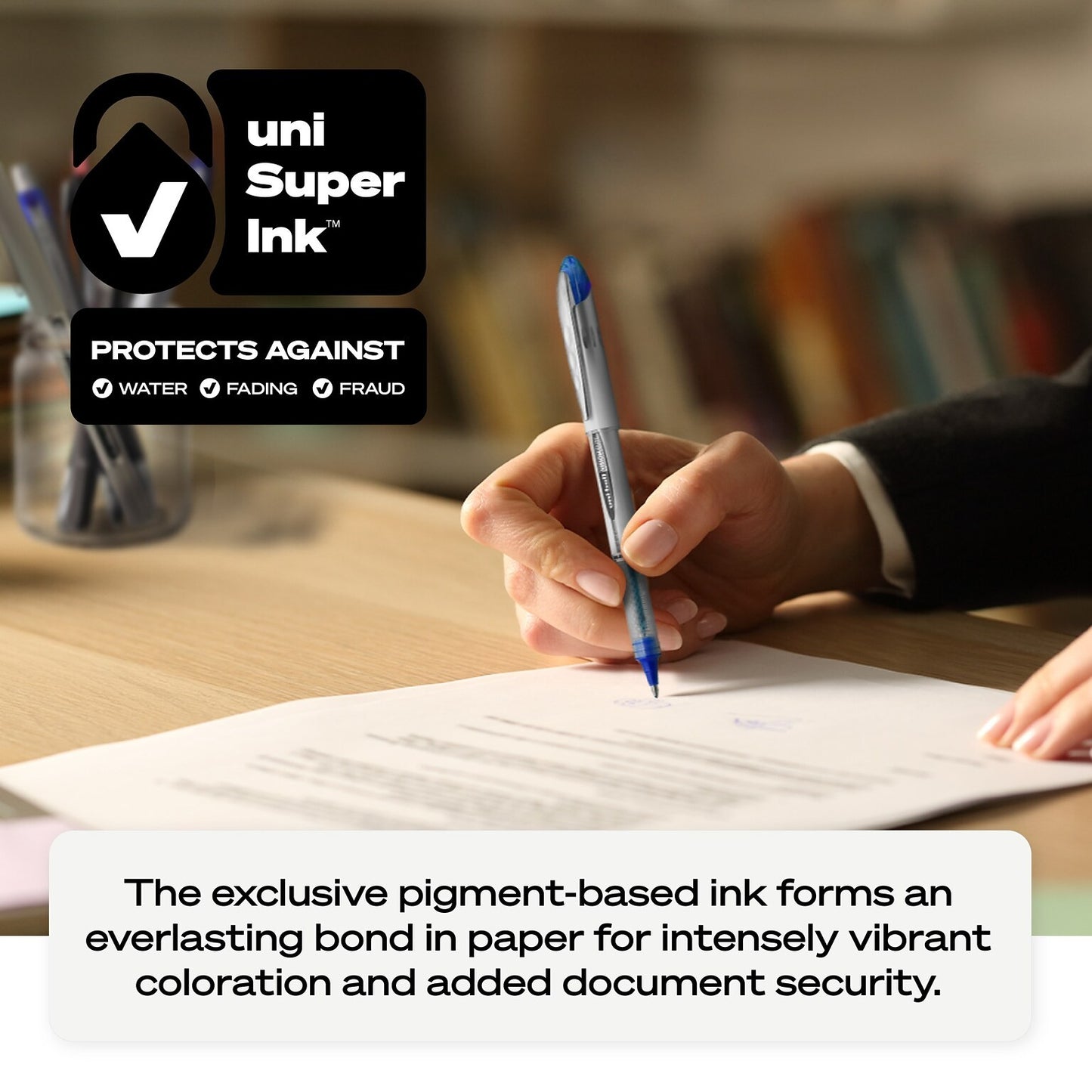 Uni Ball 90199PP Vision Elite Pen 8cd 0.8mm Bold Asst