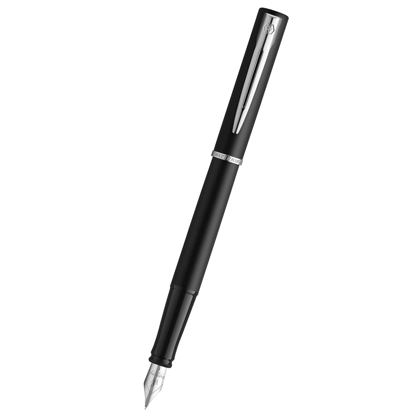 Waterman Graduate Allure Black Fountain Pen F GB