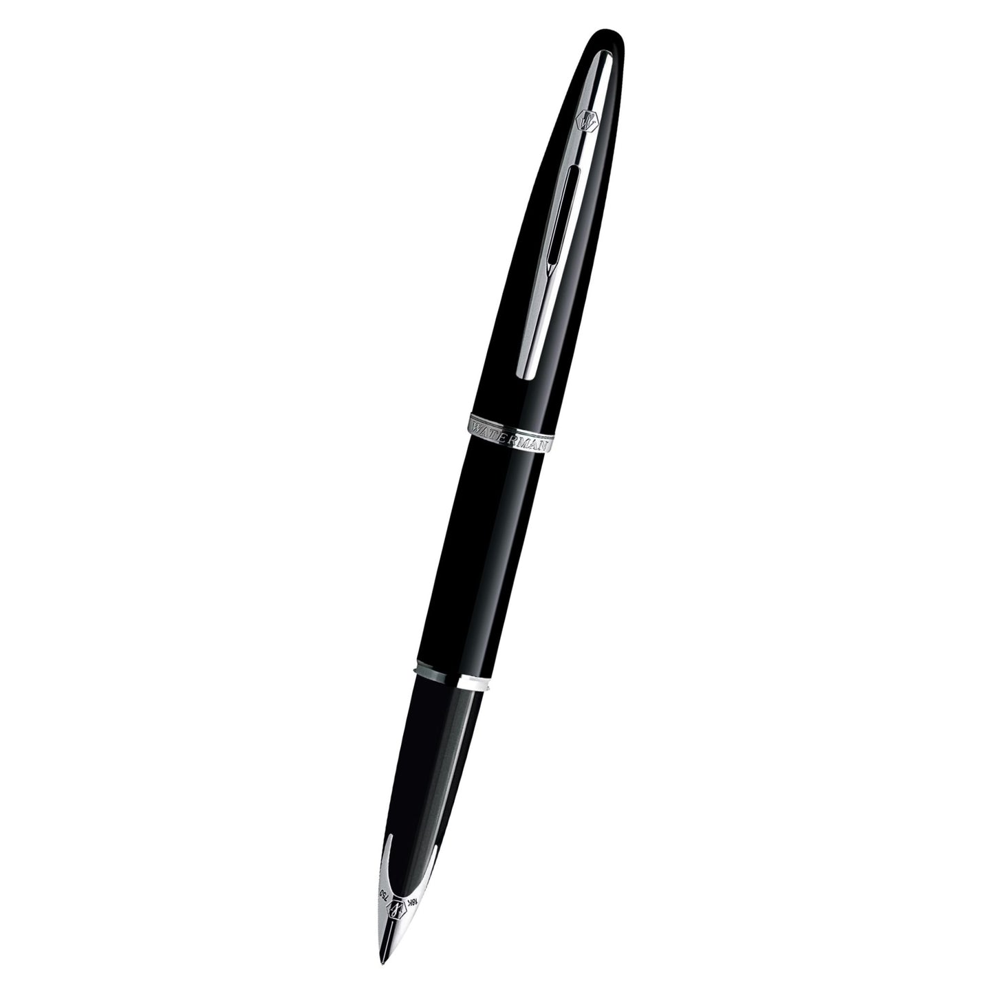 Waterman Carene Black ST Fountain Pen M GB1 HR