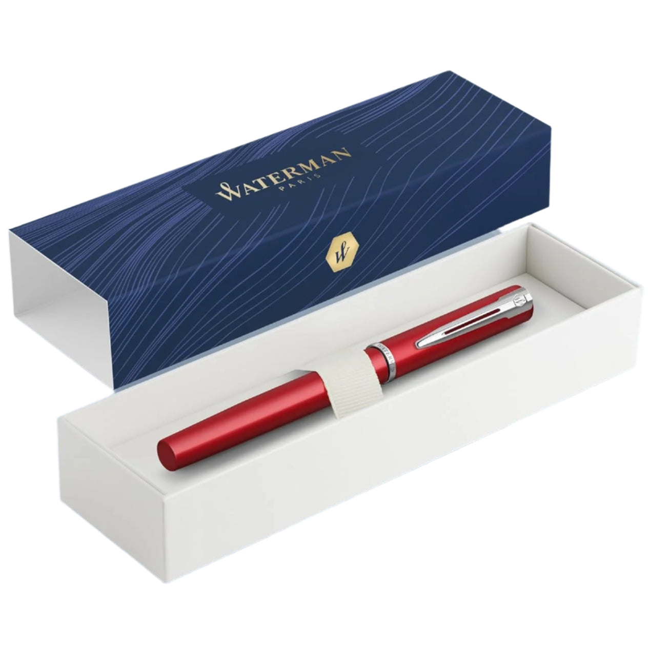 Waterman Graduate Allure Red Fountain Pen F GB