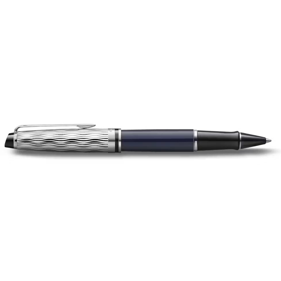 Waterman Expert22 SE DLX Blue CT Roller Ball F Black GB