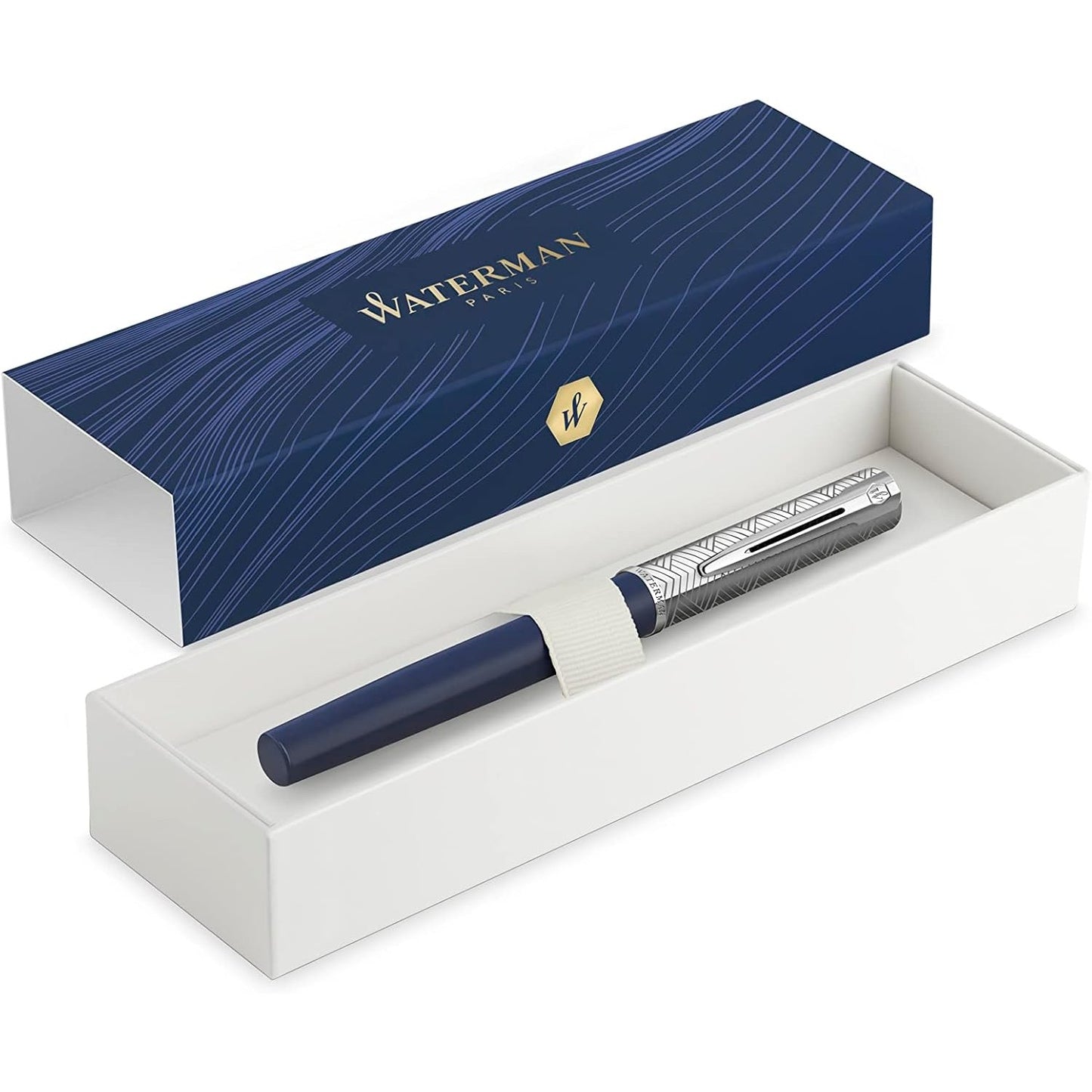 Waterman Graduate Allure DLX Blue Ball Point Pen M Blue GB