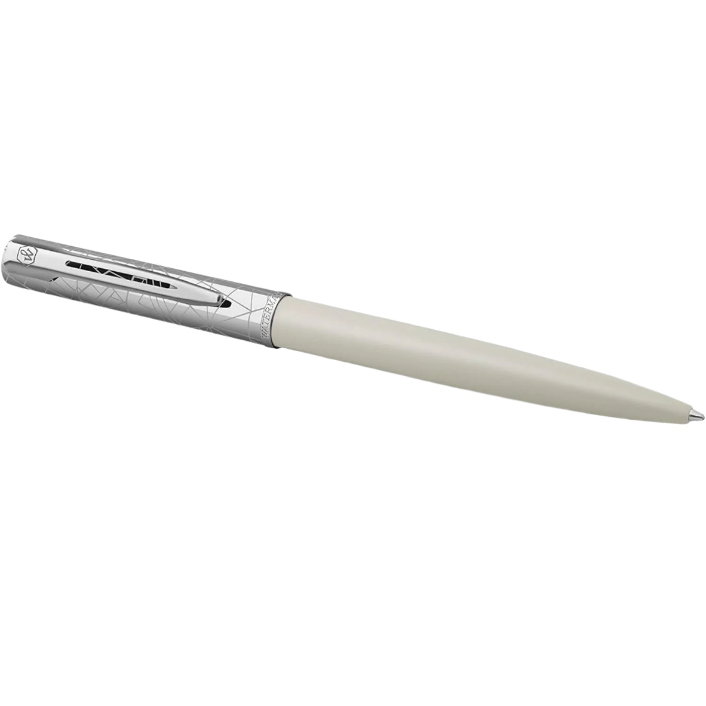 Waterman Graduate Allure DLX White Ball Point Pen M Blue GB