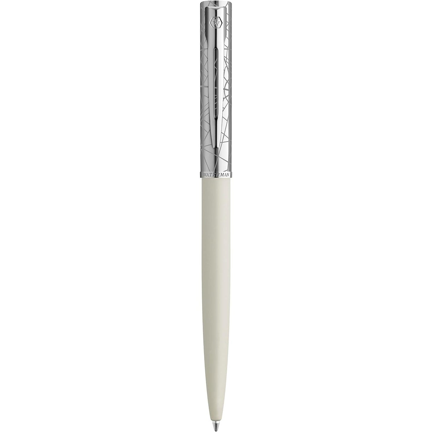 Waterman Graduate Allure DLX White Ball Point Pen M Blue GB