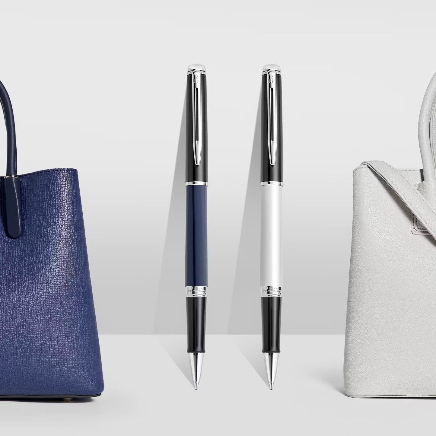 Waterman Hemisphere24 Black White CT Roller Ball F Black GB