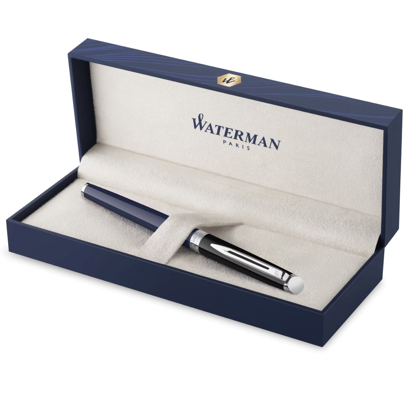 Waterman Hemisphere24 Black Blue CT Fountain Pen F GB