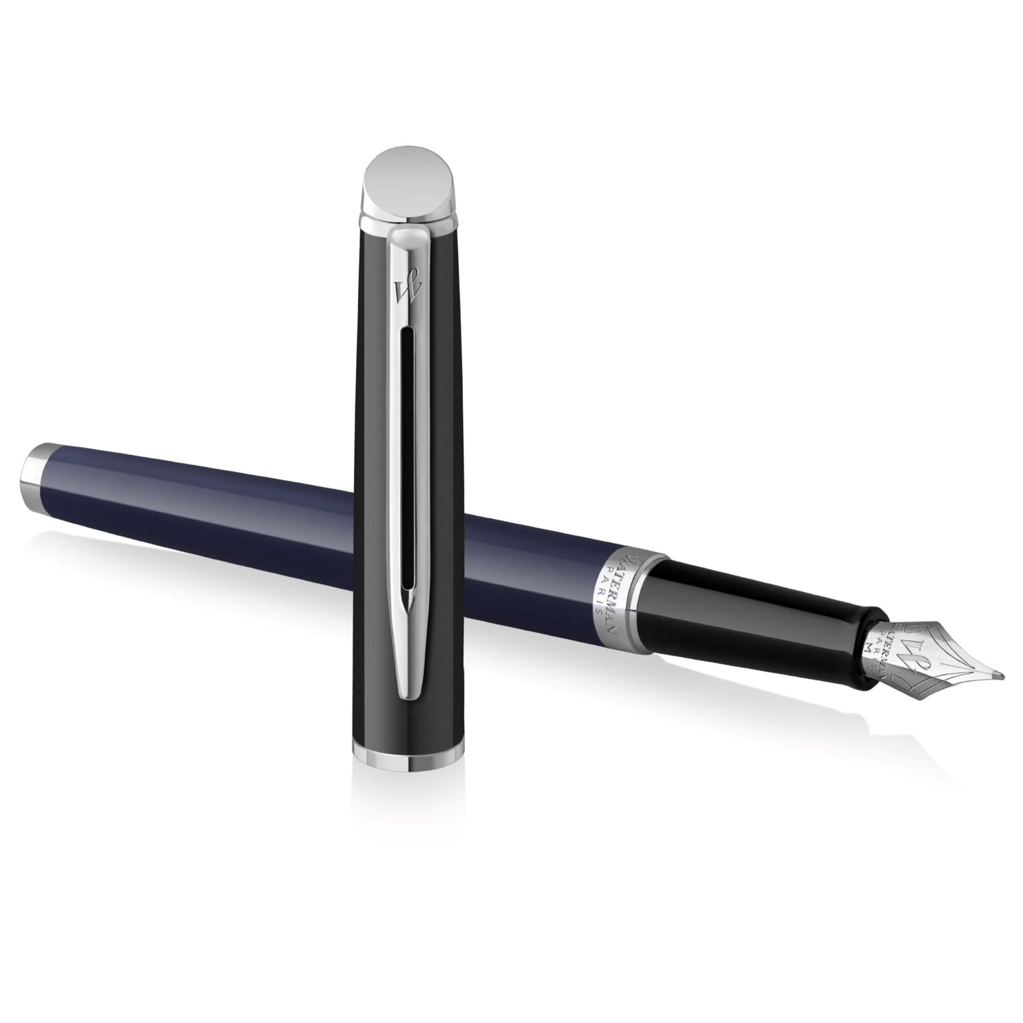 Waterman Hemisphere24 Black Blue CT Fountain Pen F GB