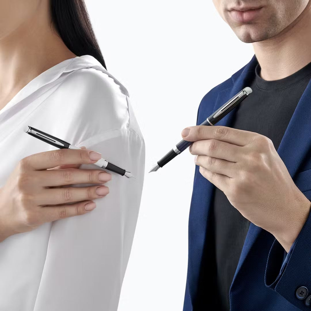 Waterman Hemisphere24 Black Blue CT Fountain Pen F GB