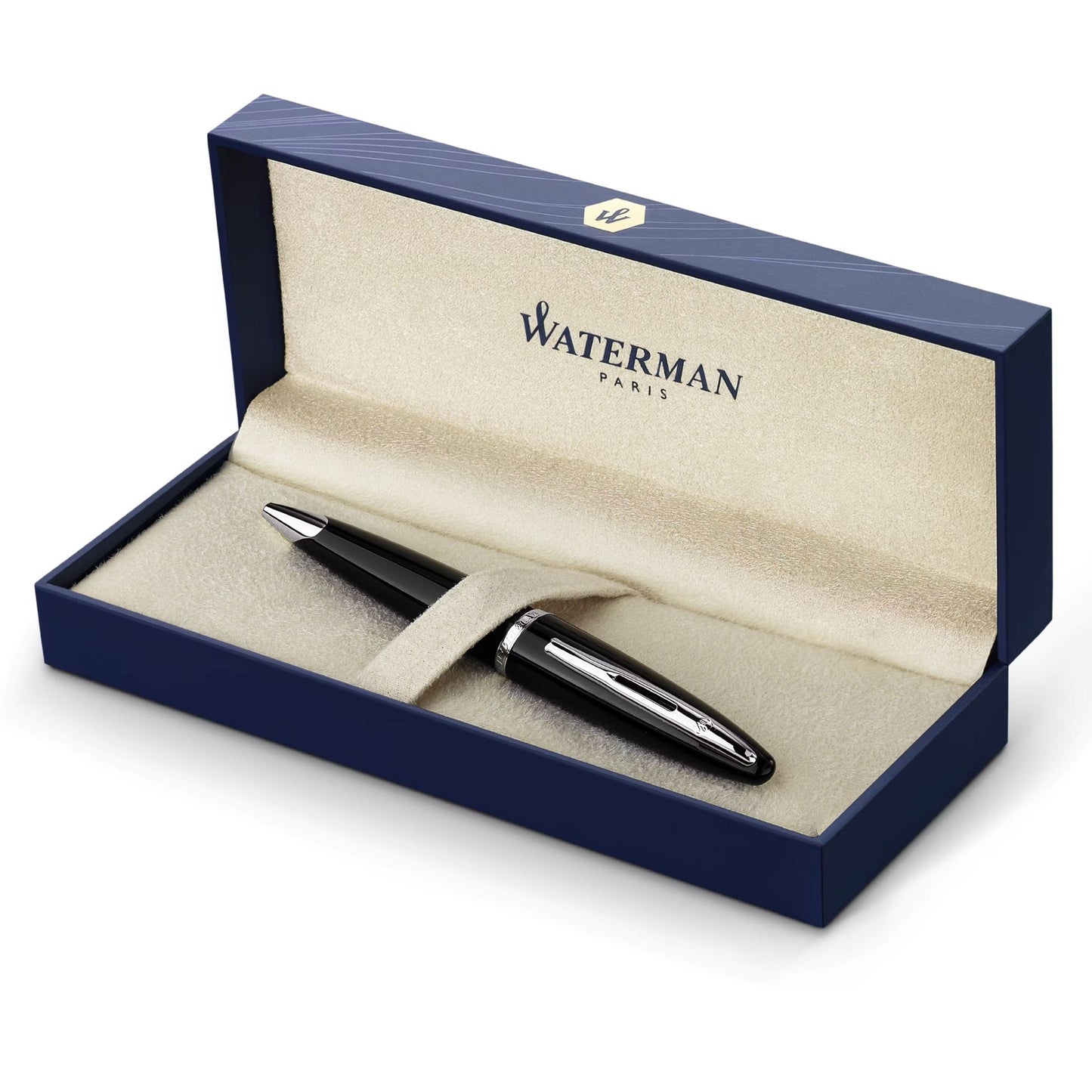 Waterman Carene Ball Point Pen Black ST M.Blue GB1 HR