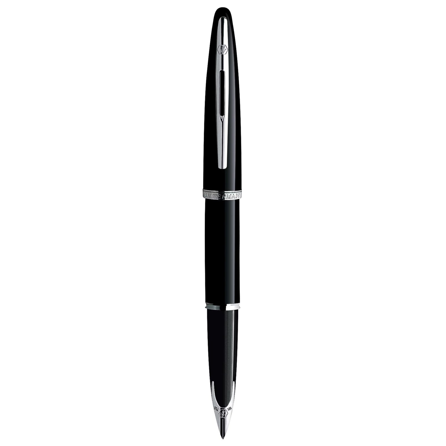 Waterman Carene Black ST Fountain Pen F GB1 HR