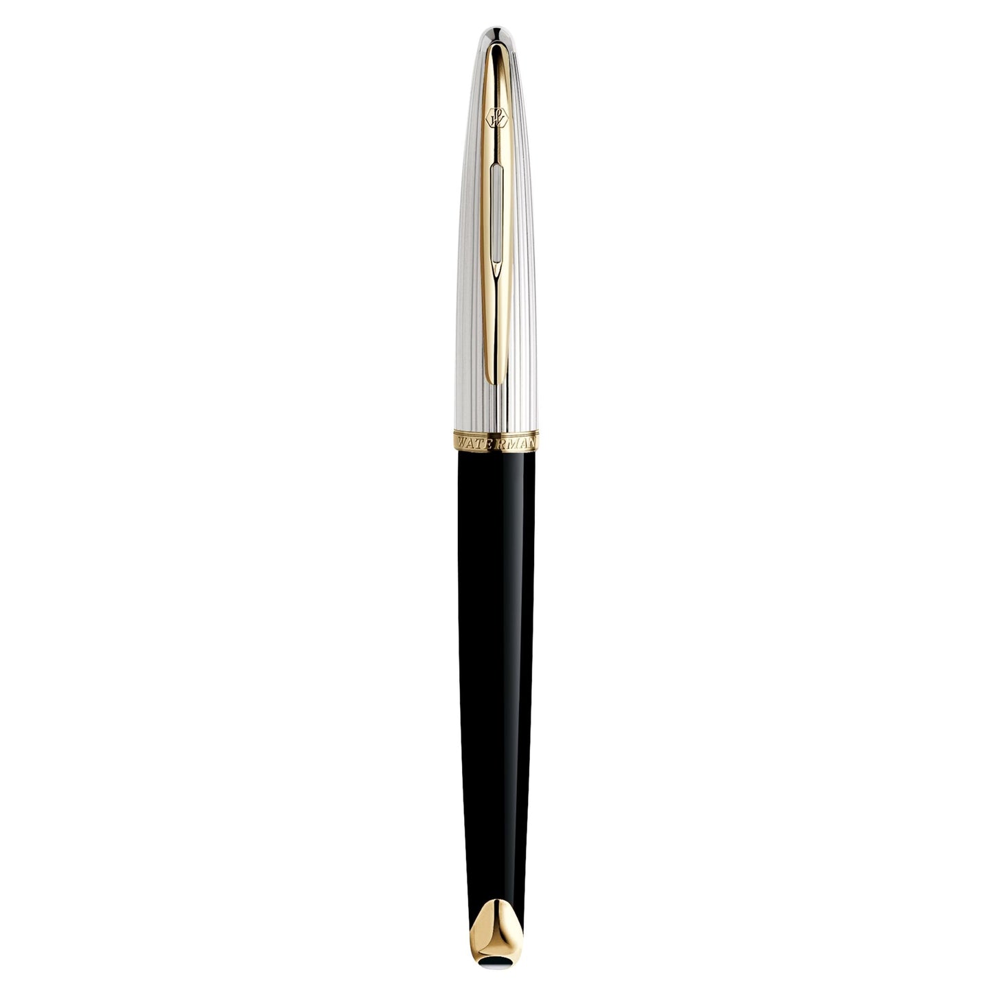 Waterman CareneDLX Black GT Fountain Pen F GB1 HR