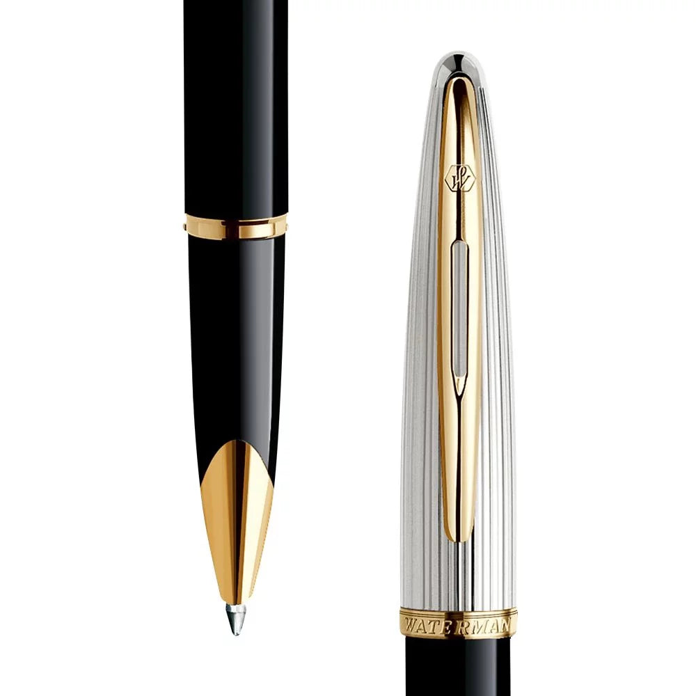 Waterman CareneDLX Ball Point Pen Black GT M.Blue GB1HR