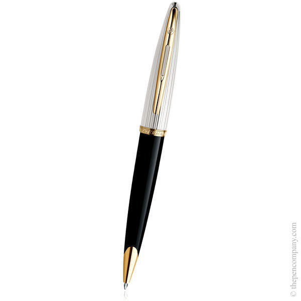 Waterman CareneDLX Ball Point Pen Black GT M.Blue GB1HR