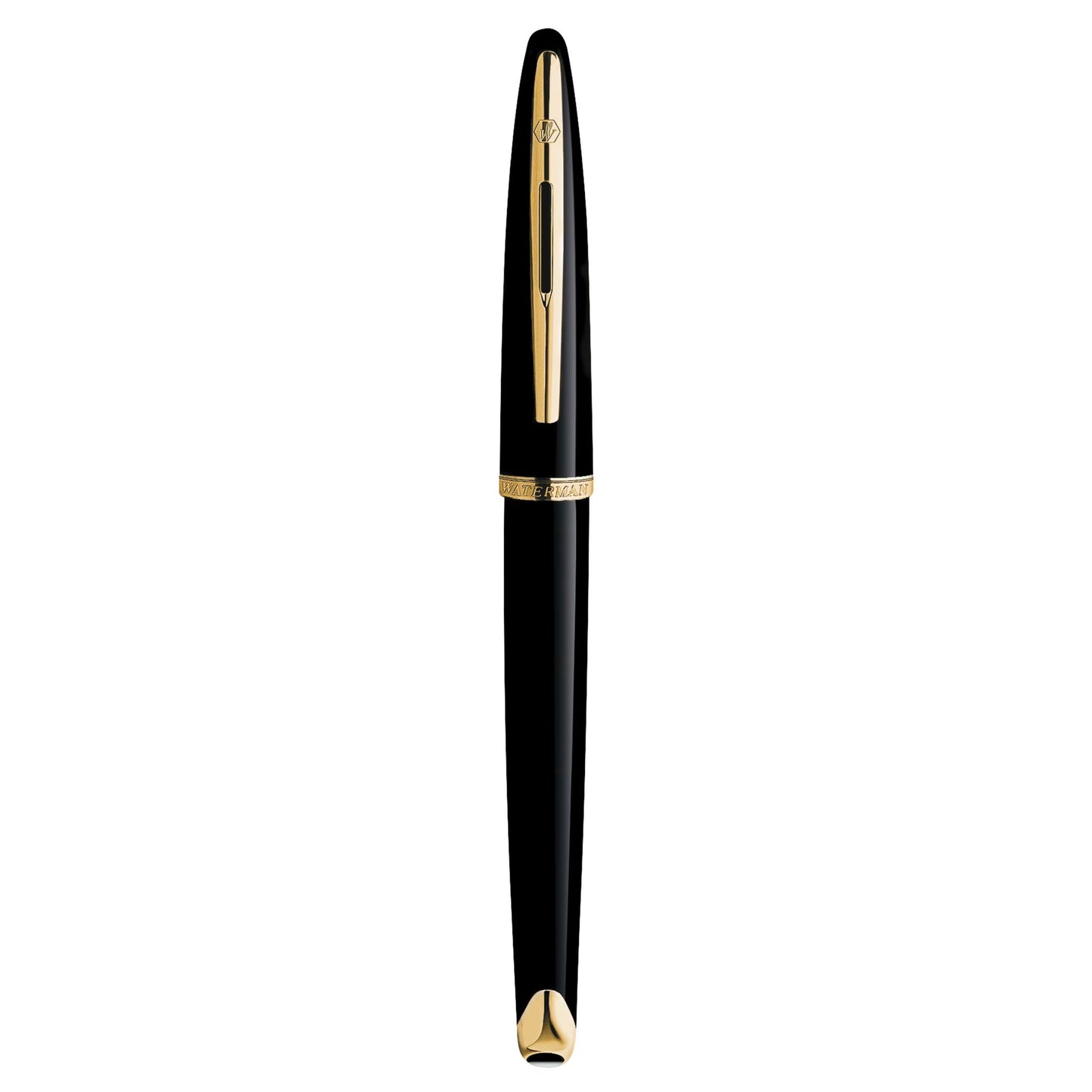 Waterman Carene Black GT Fountain Pen F GB1 HR