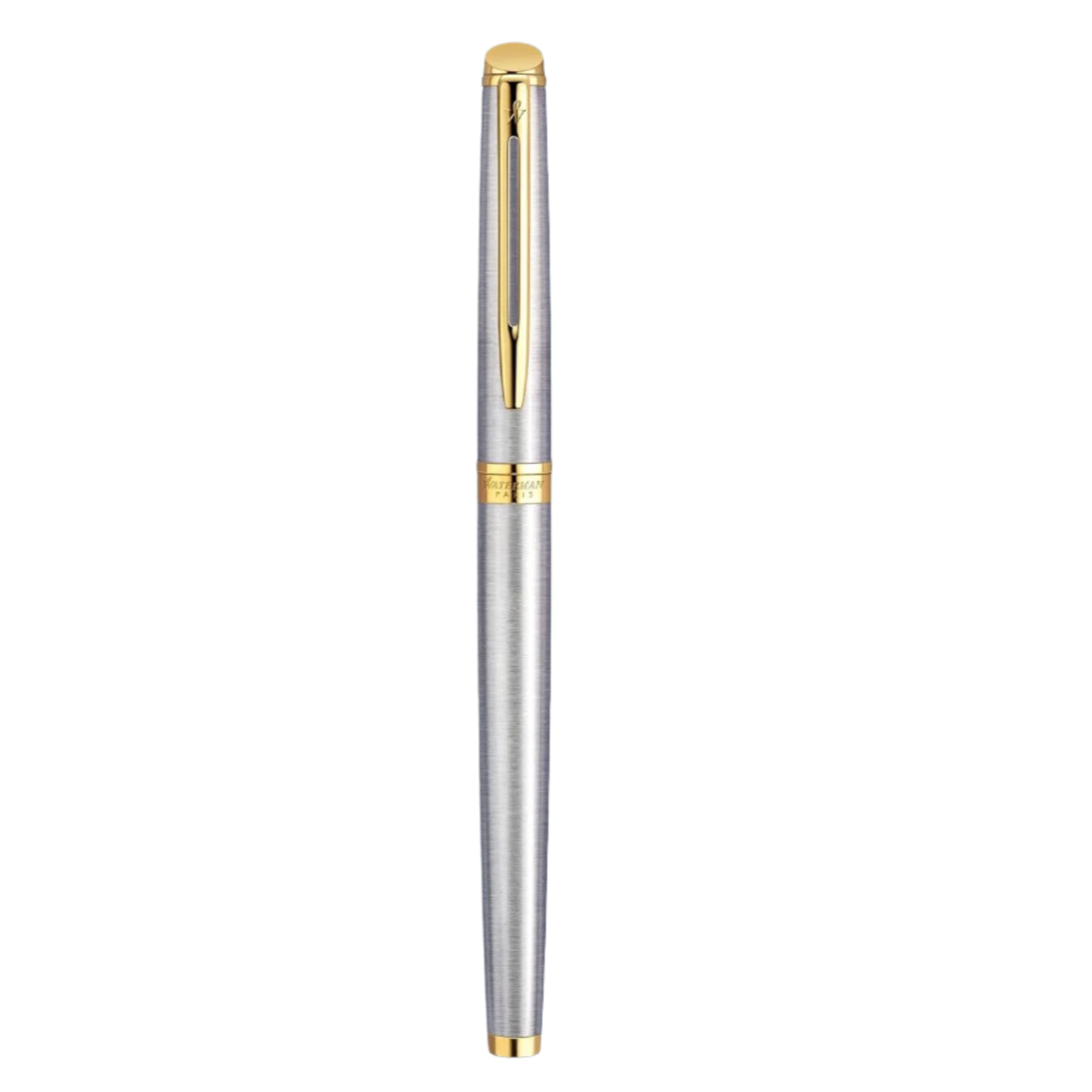 Waterman S0920330 Hemisphere Stainless Steel GT Fountain Pen, Medium