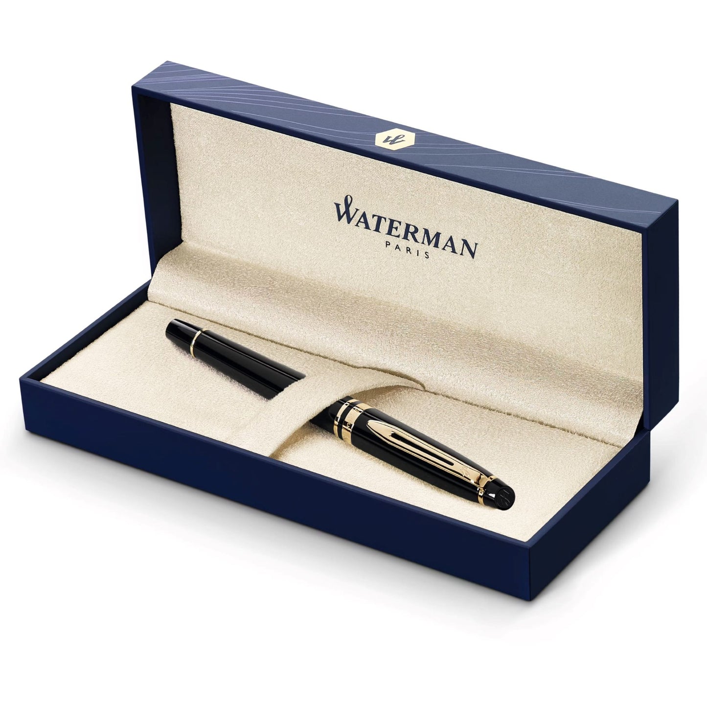Waterman Expert3 Black GT Fountain Pen F GB