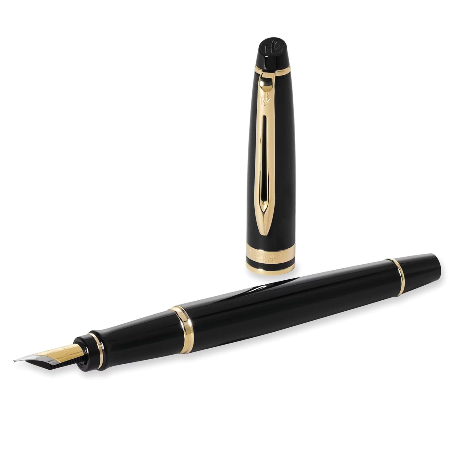 Waterman Expert3 Black GT Fountain Pen F GB