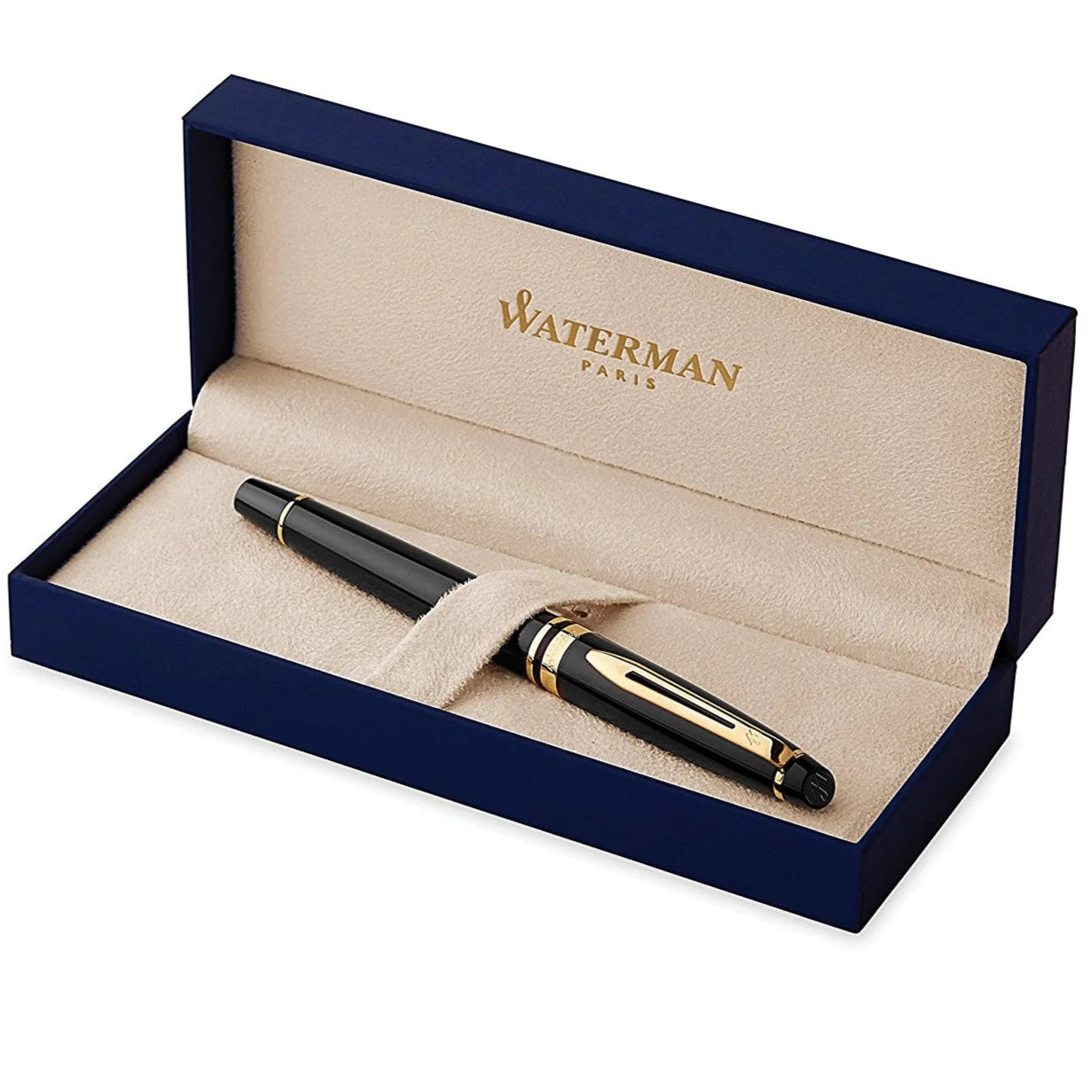 Waterman Expert3 Black GT Fountain Pen M GB