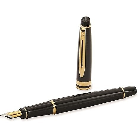 Waterman Expert3 Black GT Fountain Pen M GB
