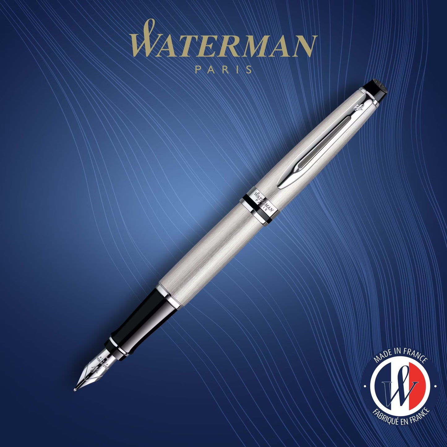 Waterman Expert3 SS CT Fountain Pen M GB