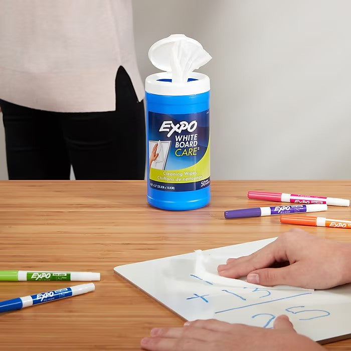 Expo 81850 Dry Erase Towelettes 50/pk