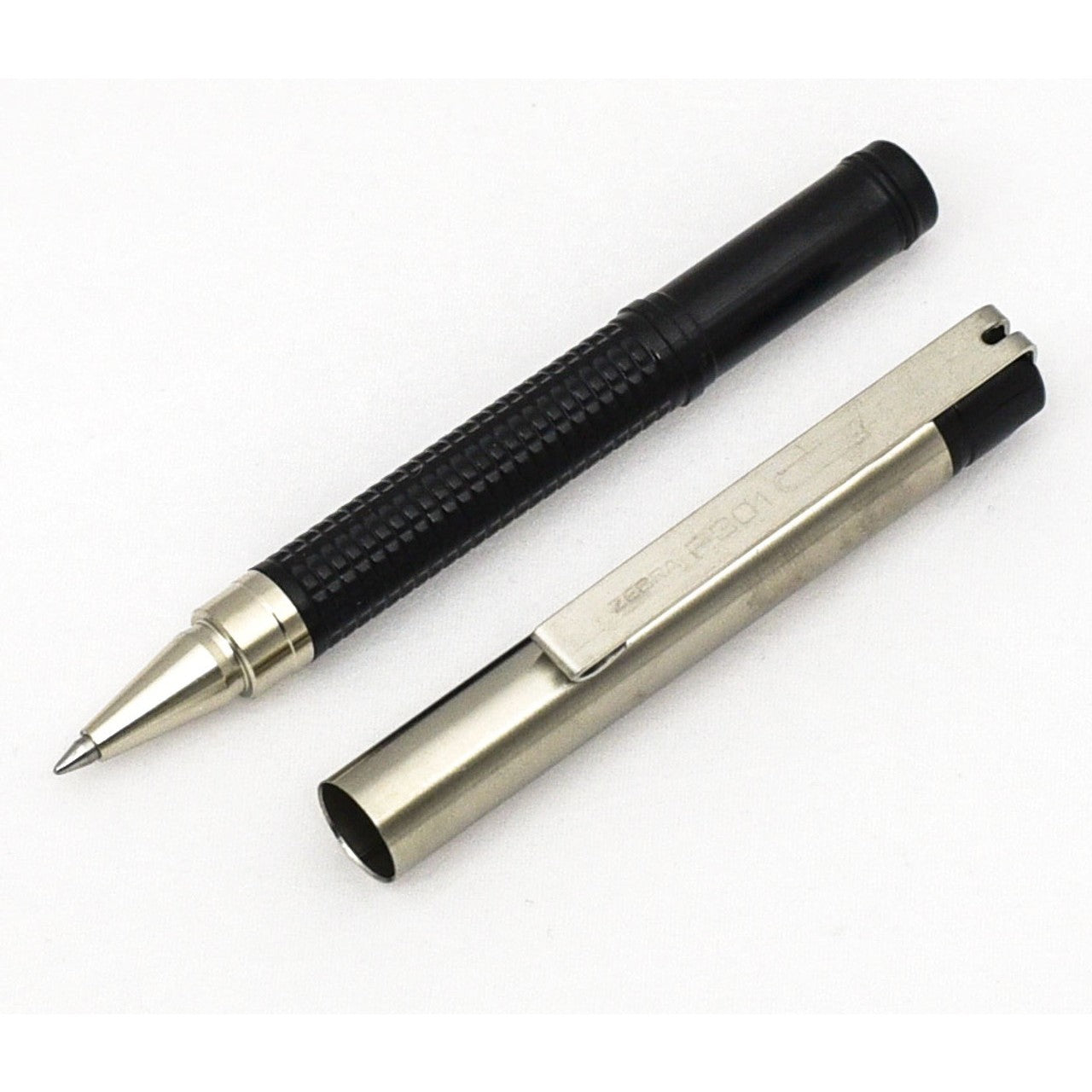 Zebra 27411 F-301 Compact Capped Ballpoint 0.7mm Black 1pk